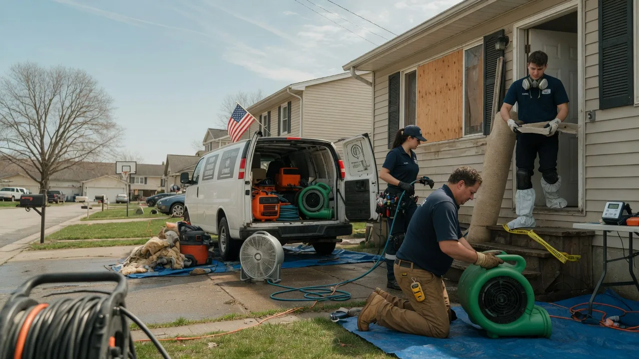 Water Damage Restoration in Mcclure, PA near me